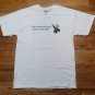 Funny sing singing music rock band ear plugs t shirt M NEW nwot fun