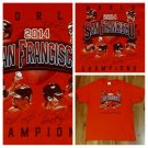 San Francisco Giants World Series Champs Roster t shirt L NEW Hunter Pence