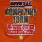 vintage 70s Complaint Form Born In Barn t shirt M 50/50 funny heat transfer