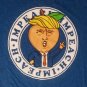 Impeach Trump peach head funny t shirt M new nwot blue
