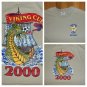 vintage Sea Dragon Viking Ship Soccer Cup t shirt L Seattle Seahawks Kracken