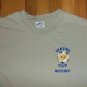 vintage Sea Dragon Viking Ship Soccer Cup t shirt L Seattle Seahawks Kracken