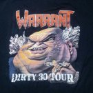 Warrant drsfr Dirty 30 Anniversary Concert Tour t shirt XL motley crue kiss