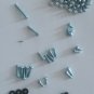 Schylling Steel Works 5 Model Set Motorcycle Robot with extra screws nuts bolts