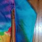 Alien Ying Yang Psychedelic Rainbow Tie Dye Sweatshirt shirt M UFO hippie ganja