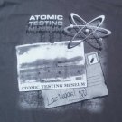 Atomic Testing Museum Las Vegas t shirt L military USAF air force science plane