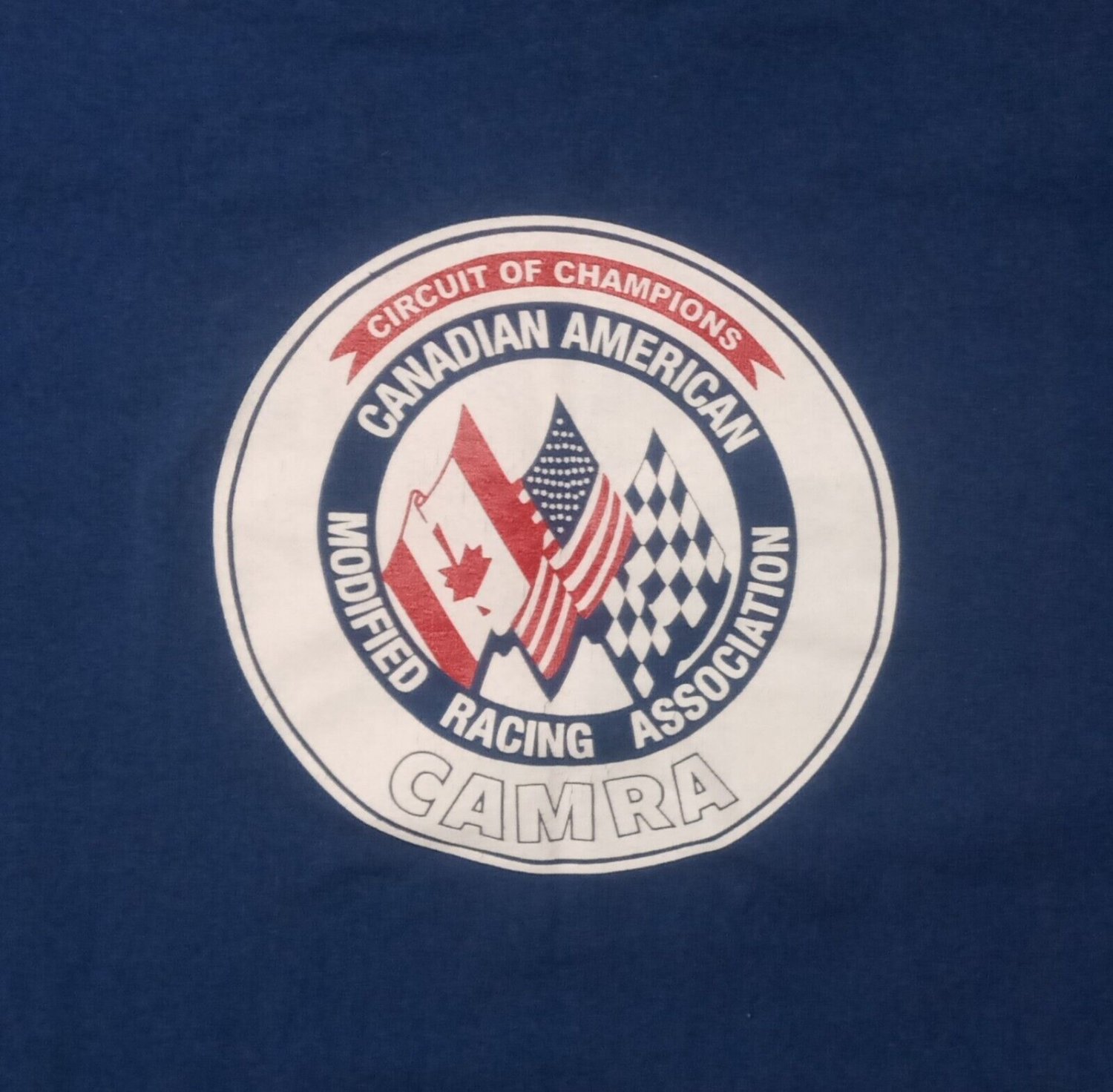 t shirt Canadian American Modified Racing Association CAMRA nascar Chevy Ford