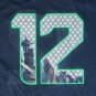 Seattle Seahawks 12th Fan Space Needle City scape logo Jersey NEW 3XL Gino Smith