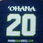 Seattle Seahawks Hawaii Hawaiian theme have a rice day t shirt ohana sushi