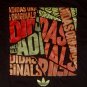 new Adidas Bold Original Tri-Leaf Logo t shirt M football college sports nwt
