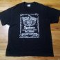 rare Nixon Rodeo Jack Daniels Logo Concert t shirt L punk Metal thrash rock
