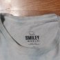 Smiley Face Be Kind Happy t shirt 2XL light blue tie dye grateful dead peace