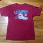 vintage 80s single stitch tennis shoes marathon Lutheran Lutherun t shirt L