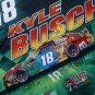 rare Kyle Busch M&M Joe Gibbs Racing all over print t shirt 2xL nascar Chevy