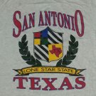 vintage single stitch San Antonio Texas Souvenir t shirt L spurs cowboys western