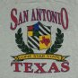 vintage single stitch San Antonio Texas Souvenir t shirt L spurs cowboys western
