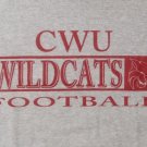 vintage Nike t shirt Central Washington Wildcats Football College Deadstock