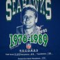 vintage single stitch Seattle Seahawks Steve Largent Career Jersey t shirt 50/50