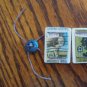 Vintage Rummikub Tile Bracelet World Stamps give peace a chance jewelry rare
