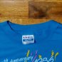 vintage 80s single stitch 1986 Bloomsday 10th Anniversary Party t shirt 50/50 M