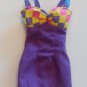 Barbie Doll Beach Wear accessories lot Roxy purse bag sun hat purple dress