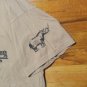 rare Ultimate Africa Elephant Map African flag t shirt L rhino lion zebra animal