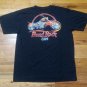 vintage Hard Rock Cafe Saipan Guitar Motorcycle t shirt M drums custom bike