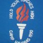 Vintage single stitch Girl Scouts America Torch Flame Profile t shirt L 50/50