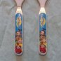 Vintage Teletubbies Child Flatware Spoon lot of 2 breakfast spoons