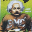 Albert Einstein Mathlete Football Card t shirt XL college STEM physics science