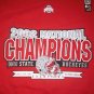 vintage Ohio State Buckeyes NCAA Football Champions Sweatshirt L 50/50 shirt