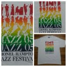 Jazz Concert Festival Lionel Hampton t shirt L New nwot blues guitar rock