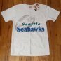 vintage 80s single stitch Seattle Seahawks deadstock t shirt M NEW Steve largent