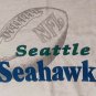 vintage 80s single stitch Seattle Seahawks deadstock t shirt M NEW Steve largent