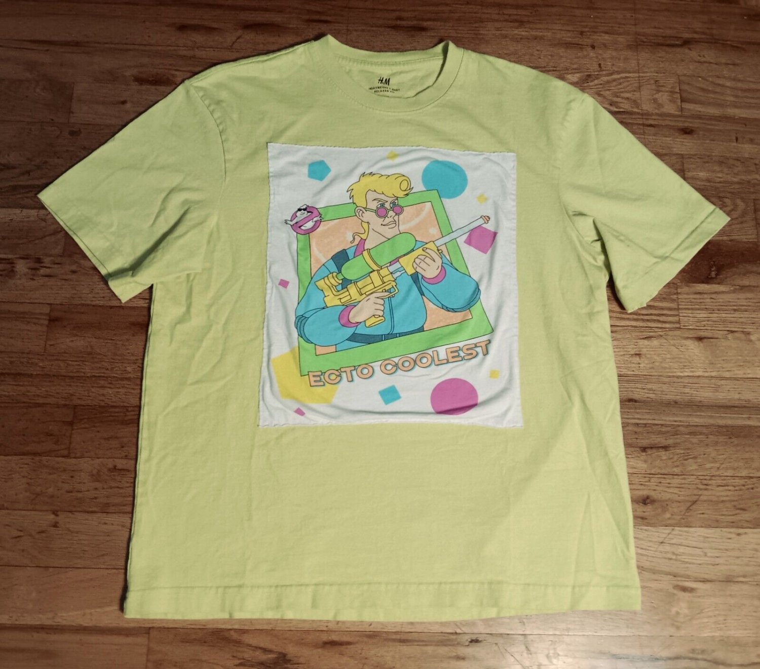 Ecto coolest Ghostbusters t-shirt Ectoplasm ecto-blaster movie european medium