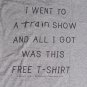 Train Concert Free t shirt guitar rock