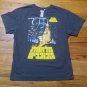 Star Wars A New Hope Hebrew Language Movie Poster t shirt H&M tag Luke Skywalker
