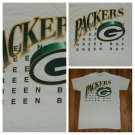 vintage 90s Green Bay Packers Football t shirt 3XL arron rodgers Bart starr