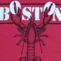 vintage single stitch Boston Lobster Souvenir t shirt M L red sox celtics bruins