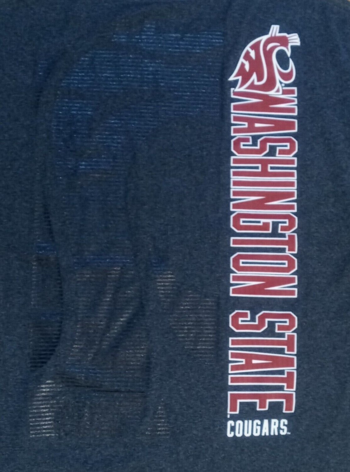 Washington State Cougars t-shirt college football basketball 50/50