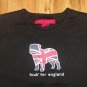 FCUK for England Bulldog Union Jack Flag t-shirt London FCUK Jeans