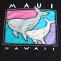 vintage single stitch Maui Hawaii whale souvenir t-shirt Orca dolphin turtle