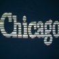 vintage single stitch Chicago Souvenir silver ink blue t shirt L bears cubs