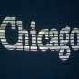 vintage single stitch Chicago Souvenir silver ink blue t shirt L bears cubs