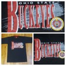 vintage Ohio State Buckeyes College Football t-shirt red ringers excellent