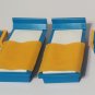 Playmobil Bedroom Set Bed End table Crib Flowers Dog Basket Dollhouse Furniture