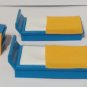 Playmobil Bedroom Set Bed End table Crib Flowers Dog Basket Dollhouse Furniture