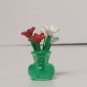 Playmobil Bedroom Set Bed End table Crib Flowers Dog Basket Dollhouse Furniture