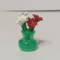 Playmobil Bedroom Set Bed End table Crib Flowers Dog Basket Dollhouse Furniture