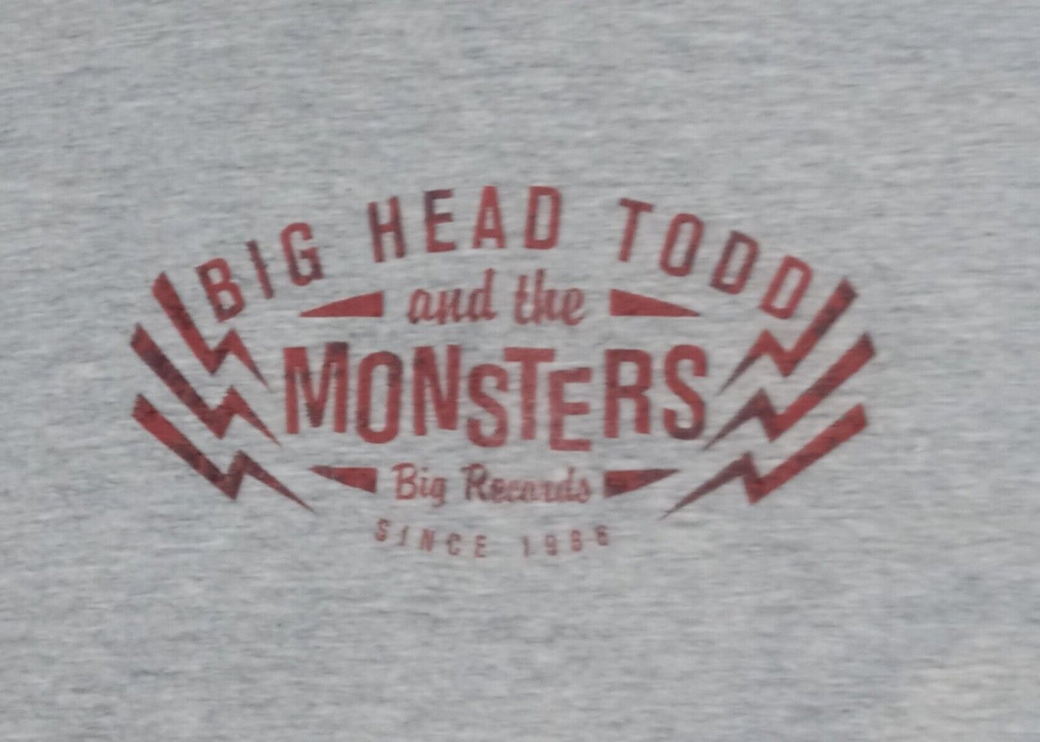 vintage Big Head Todd Monsters Big Records Lable t-shirt rock blues jazz Concert